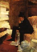 Jean-Louis Forain The Widower oil painting on canvas